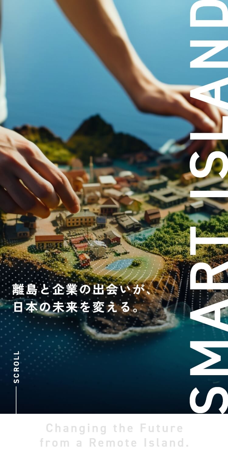 離島と企業の出会いが、日本の未来を変える。｜SMART ISLAND（スマートアイランド）